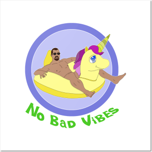 No Bad Vibes Posters and Art